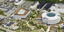 Novo Nordisk headquarters in perfect water balance 
