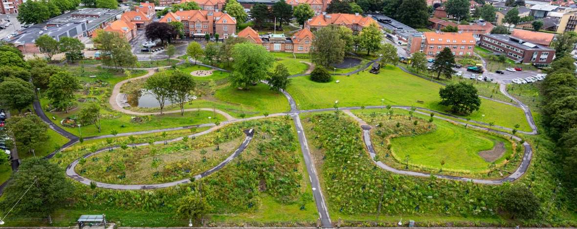 Case: Rehabilitation Centre now a part of Climate-Adapted Recreational Park in Aarhus 